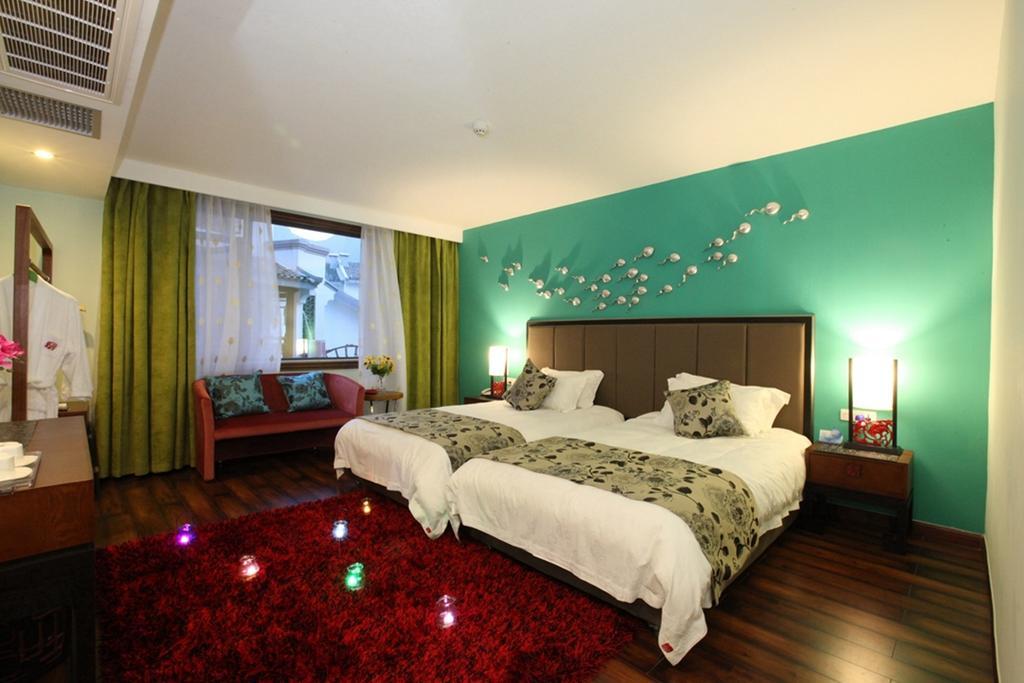 Guilin River View Villa חדר תמונה