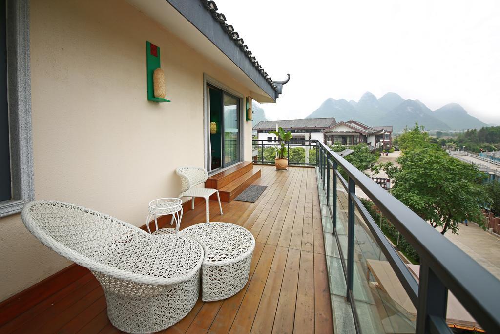 Guilin River View Villa חדר תמונה